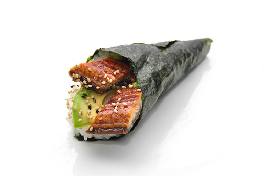 TE04.temaki anguille avocat